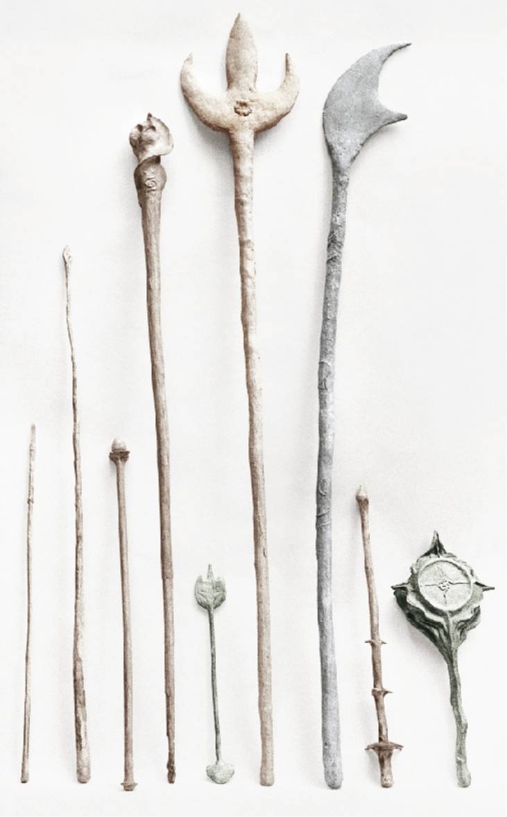 Instrumente und Stäbe, 1978–1980