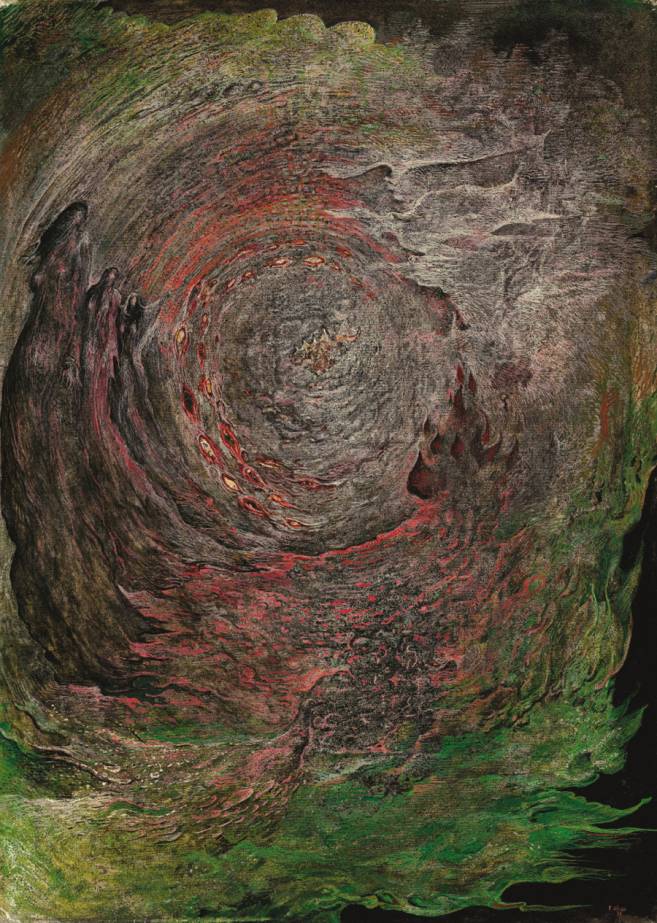 Die Mütter, 1971, Öl auf Leinwand, 70 × 51 cm